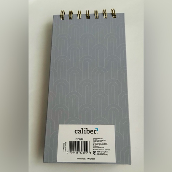 New Memo Pad Caliber 100 Sheets "My Best Intentions" - Picture 11 of 12